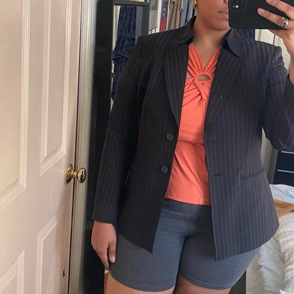 pinstriped blazer - Picture 1 of 5